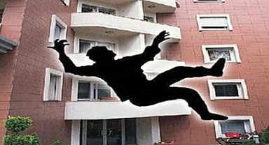 Binadan vatandaş düştü