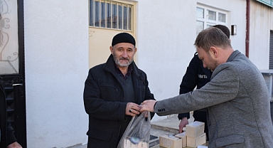 Kandil simidi dağıtıldı