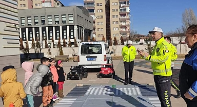 MKE ANAOKULUN'DA TRAFİK EĞİTİMİ