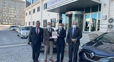 Rektörden Genel Müdürü Ziyaret