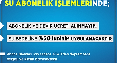 ABONELİK ÜCRETİ ALINMAYACAK