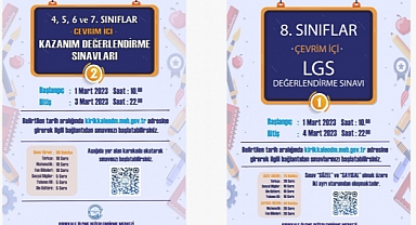 DEĞERLENDİRME SINAVLARI YAYGINLAŞIYOR