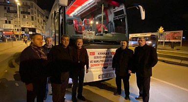 Depremzedeleri Ücretsiz Taşıdılar