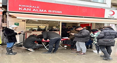 KAN BAĞIŞI İÇİN SEFERBER OLDU