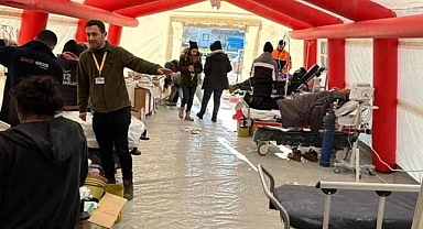 PAZARCIKTA VAR GÜÇLERİYLE ÇALIŞIYORLAR
