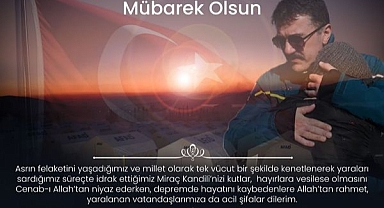 TEKBIYIKOĞLU'NDAN KANDİLİ MESAJI