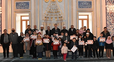 CAMİ MİNİKLERİNE ÖDÜL