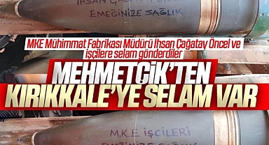 ASKERDEN MKE İŞÇİSİNE SELAM VAR