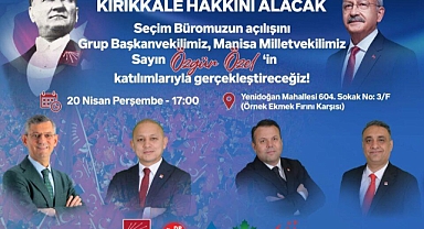 ÖZGÜR ÖZEL KIRIKKALE’YE GELİYOR