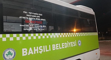 HASTANELERE ÜCRETSİZ TAŞIMA YAPILACAK