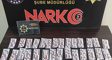 523 ADET SENTETİK UYUŞTURUCU YAKALANDI