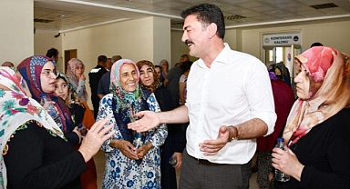 AFETZEDELER İLE BİR ARAYA GELDİ