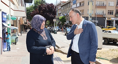 BAŞKAN SAYGILI, ESNAF VE VATANDAŞLA BİR ARAYA GELDİ