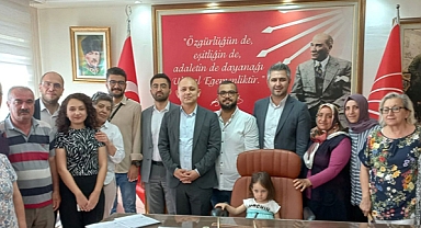 CHP’YE KATILDILAR
