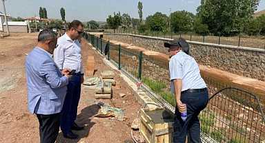 SULAKYURT’TA BİSİKLET VE YÜRÜYÜŞ YOLU YAPILIYOR