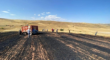 SULAKYURT’TA BUĞDAY TARLASI YANDI