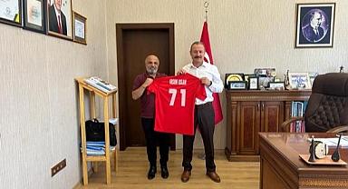 BAŞKAN AKBAL’DAN REKTÖR ASLAN’A ZİYARET