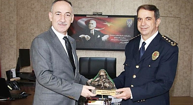BAŞKAN SAYGILI’DAN EMNİYET MÜDÜRLERİNE TEBRİK