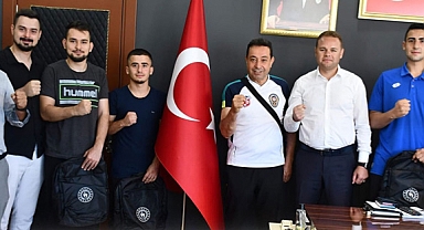 DERECEYE GİREN SPORCULAR KIRIKKALE’YE DÖNDÜ
