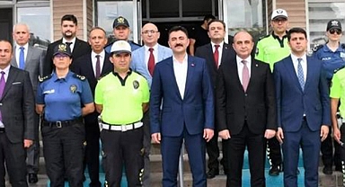 EMNİYET TEŞKİLATIYLA VEDALAŞTI