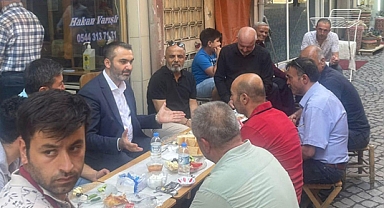 KAPLAN VATANDAŞLARLA KAHVALTI YAPTI