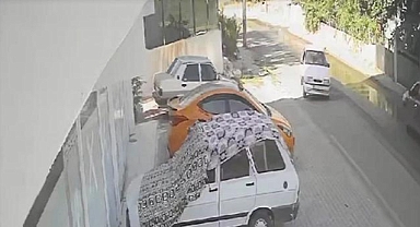 KAZA ANI KAMERAYA BÖYLE YANSIDI
