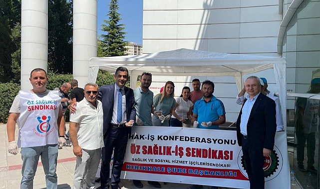 ÖZ SAĞLIK İŞ SENDİKASINDAN AŞURE ETKİNLĞİ