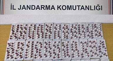 542 adet uyuşturucu hap ele geçirildi