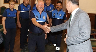 BAŞKAN SAYGILI ZABITA PERSONELİNİN GÜNÜ KUTLADI
