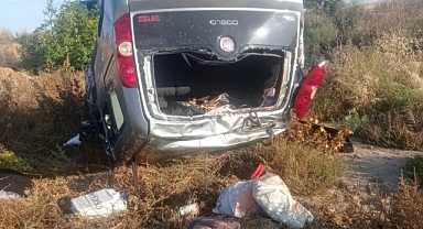 METRELERCE SÜRÜKLENDİKTEN SONRA TAKLA ATTI
