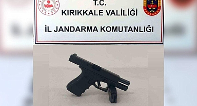 RUHSATSIZ SİLAHA EL KONULDU