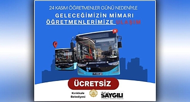 BELEDİYE OTOBÜSLERİNDEN ÖĞRETMENLERE MÜJDE!