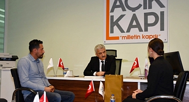 HER BİR VATANDAŞI DİKKATLE DİNLEDİ