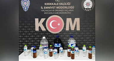 KAÇAK ALKOLLÜ İÇKİ ELE GEÇİRİLDİ
