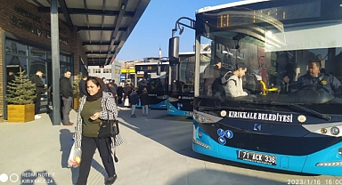 KIRIKKALE BELEDİYESİ'NİN OTOBÜS SAATLERİ DEĞİŞTİ