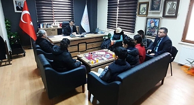 2024 YILININ İLK TOPLANTISINI ÖĞRENCİLERLE GERÇEKLEŞTİRİLDİ