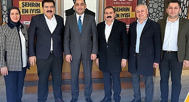AK PARTİ İL BAŞKANINDAN GÜLEÇ’E ZİYARET