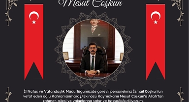 KAYMAKAM EVİNDE ÖLÜ BULUNDU