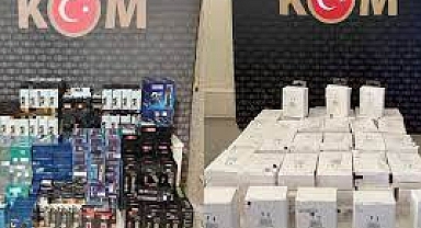 KAÇAK MAKİNELER ELE GEÇİRİLDİ