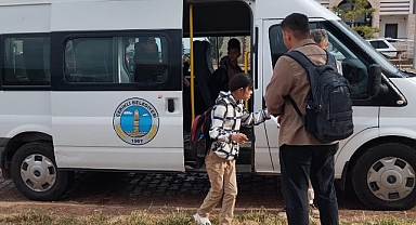 ÇERİKLİ'DE MAHALLELERDEN OKUL SEVİSİ BAŞLADI