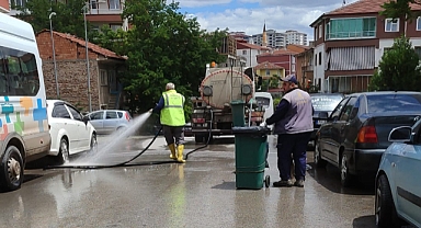 KIRIKKALE’NİN TEPEBAŞI SOKAKLARI TERTEMİZ OLUYOR