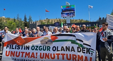 KIRIKKALE ÜNİVERSİTESİ’NDEN FİLİSTİN'E DESTEK