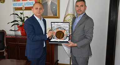 MESLEKTAŞINA HAYIRLI OLSUN ZİYARETTİ