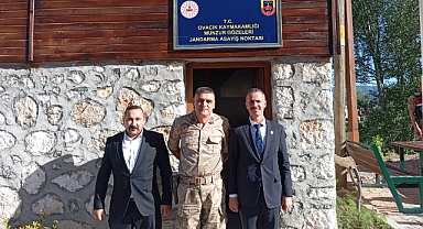 BAŞKAN ÇAĞLAR’DAN PAŞAYA İADEYİ ZİYARET