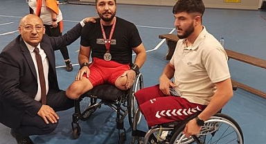 HALTERDE KIRIKKALELİ BEDENSEL ENGELLİ SPORCULAR TÜRKİYE 2.’Sİ OLDU