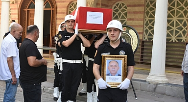 POLİS MEMURUNA SON GÖREV