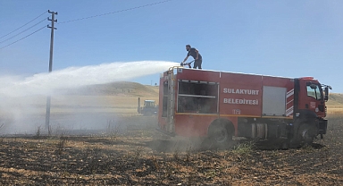 SULAKYURT’TA KORKUTAN YANGIN