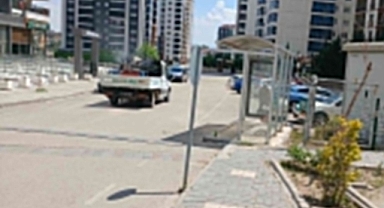 YAHŞİHAN’DA İLAÇLAMA DEVAM EDİYOR