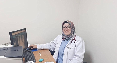ÇİFTÇİ, HASTANEDE GÖREVE BAŞLADI