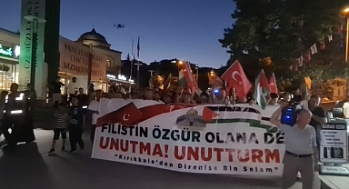 KIRIKKALE’DE İSRAİL ZULMÜ BİR KEZ DAHA LANETLENDİ